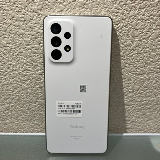 GALAXY SCG15 128GBホワイト・au回線