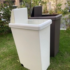 ゴミ箱　収納ボックス　×2の画像