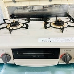 ２口ガスコンロ　リンナイ
