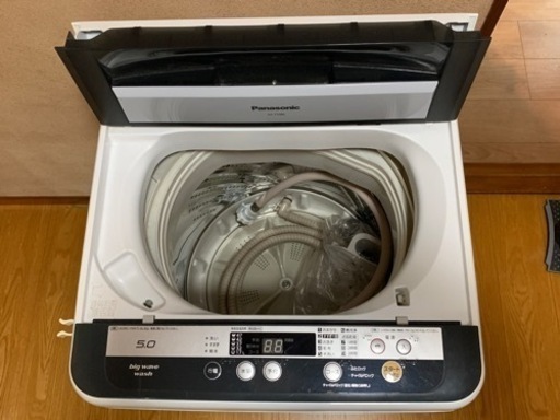 Panasonicの5.0kg洗濯機