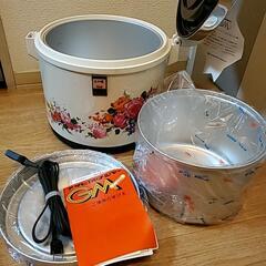 昭和レトロ電子ジャー新品の画像