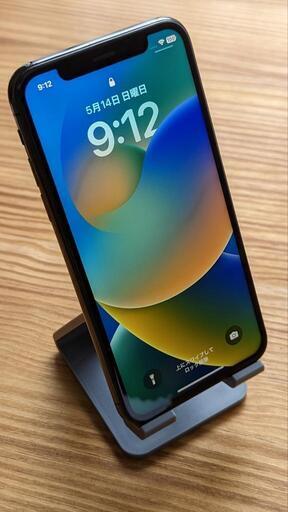 iPhoneX  64GB SIMフリー バッテリー交換済新品 訳有り