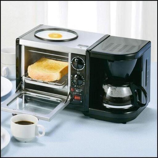 【売り切れ】未使用新品★１台３役★モーニングトリオ調理器★