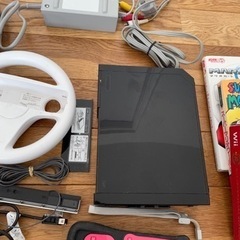 wii本体とおまけの画像