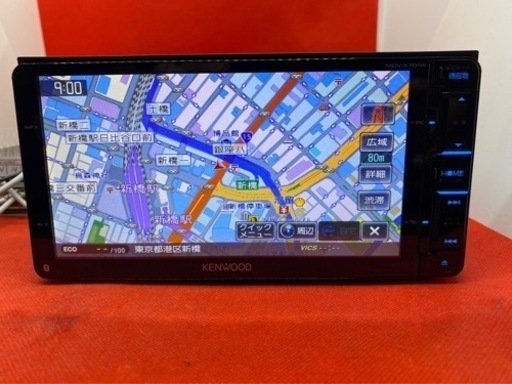 KENWOOD 最上級ナビ　MDV-X701W 新品パーツ＋新品バックカメラ付き お-11