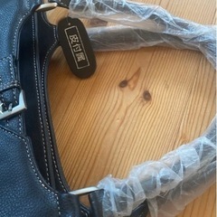 新品　本皮　トートバッグ　ミニバッグ付き　ビジネスバッグ　ブラック　大容量の画像