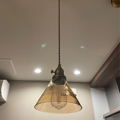 【値下げ】暖色系のペンダントライト