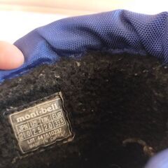 モンベル  スノーブーツ21cmの画像