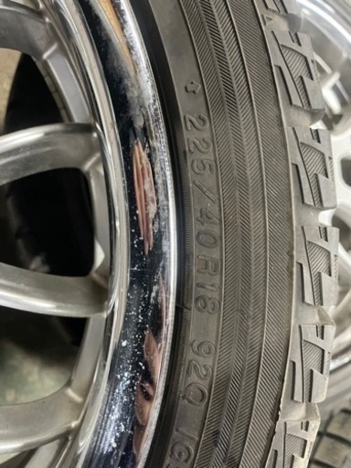 （ご成約済み）PCD100 5穴　18インチ　7.5J＋48 プリウス等