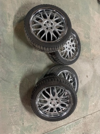 PCD100 5穴　18インチ　7.5J＋48 プリウス等