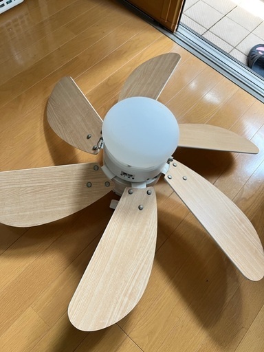 シーリングファン付照明器具