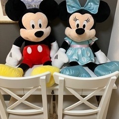 特大ミッキー＆ミニーのぬいぐるみセット