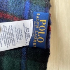 ポロ ラルフローレン マフラー ストール おくるみ POLO Ralph Laurenの画像