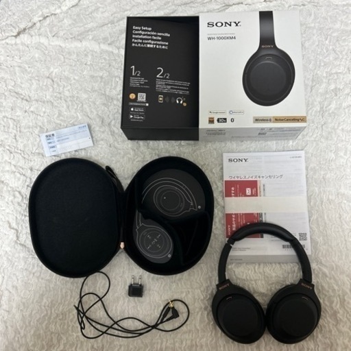 ワイヤレスヘッドホン SONY WH-1000XM4