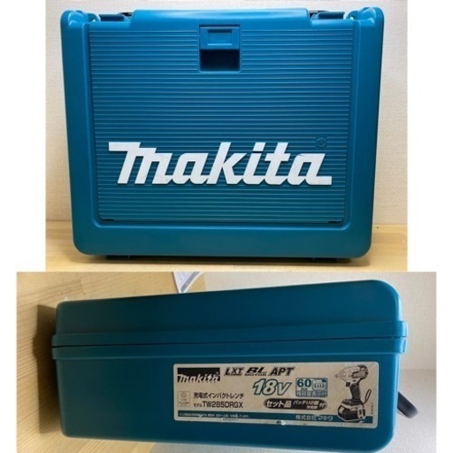 中古 マキタ　TW285D 18V インパクトレンチ　セット
