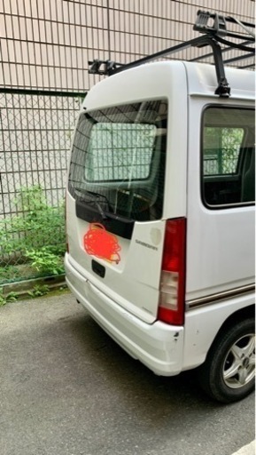 完了です。スバル軽バン中古自動車④