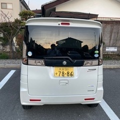 スズキスペーシアカスタム TS レーダーブレーキサポート　スマートフォン連携ナビゲーション装着車  バックカメラ 両 側パワースライドドアの画像