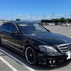 左ハンドル★フル.WALD仕様／S550ロング／w221★検7年10月まで！の画像