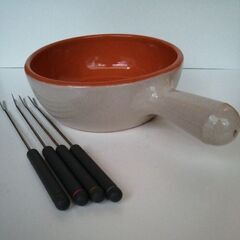 チーズフォンデュ鍋セットの画像