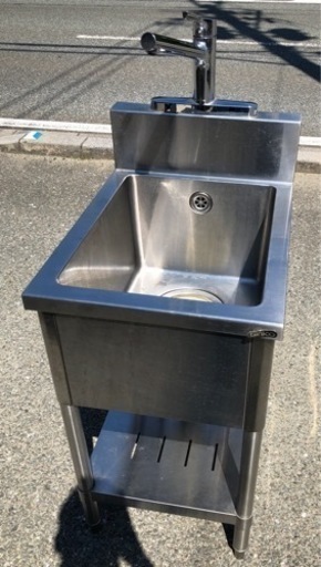 ⭐︎中古品　タニコー　1槽シンク　450×600×800mm  厨房用品⭐︎