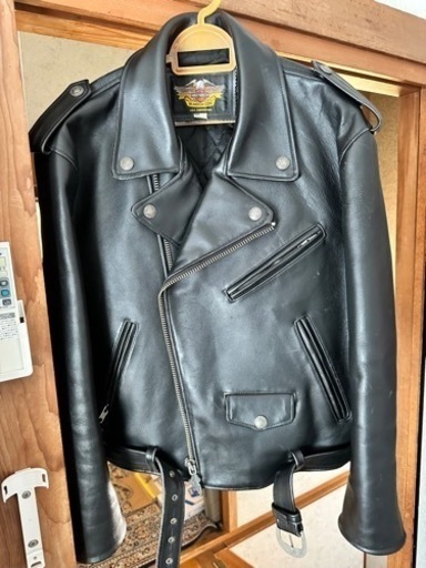 2点セット価格、ハーレー純正ライダースジャケット、チャップスLサイズ