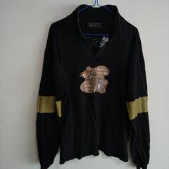 【即決価格０円】春秋用 刺繍入り長袖ポロシャツ ２枚セット