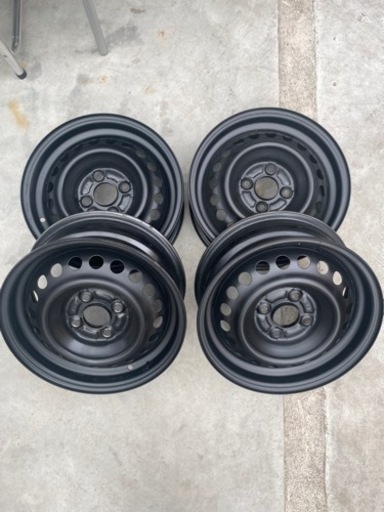 14インチ鉄ホイール4本セット