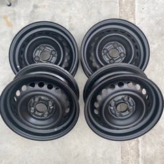 14インチ鉄ホイール4本セット