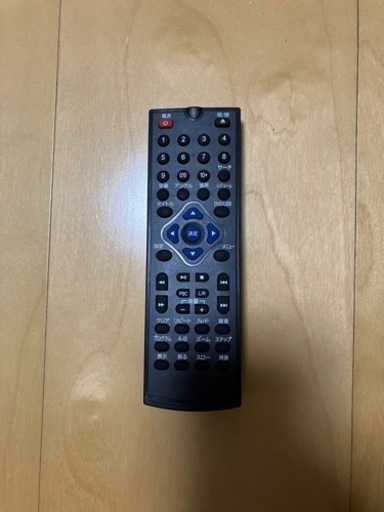 DVDプレーヤー　リモコンのみ