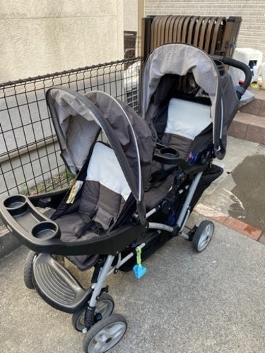 GRACO 二人乗りベビーカー　　縦　大型