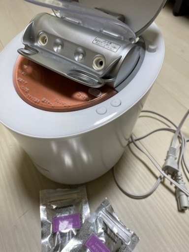 パナソニック スチーマー ナノケア W温冷エステ 美顔器 ピンク調 EH-CSA97