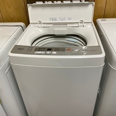2020年式 4.5kg AQUA高性能風乾燥搭載！おしゃれデザ...