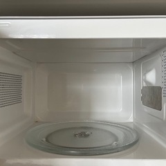 電子レンジ　受け渡す方が決まりましたの画像
