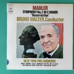 【LP2枚組】マーラー交響曲第2番ハ短調「復活」/ブルーノ・ワル...