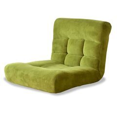 Hリクライニングソファ【ヌイ／グリーン色】ソファ 1人掛け リク...