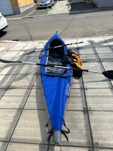 モンベルALEUT430T組立カヤック2人のり