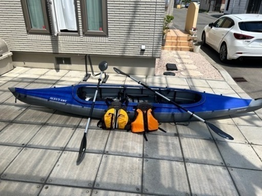モンベルALEUT430T組立カヤック2人のり