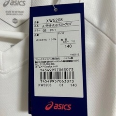 新品　アシックス　140㎝　Tシャツ　の画像