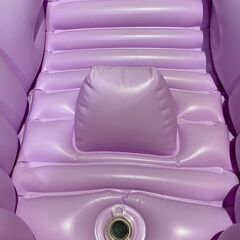 ベビーバス　ピンク リッチェル　アンパンマンバスマット付きの画像