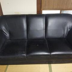 (終了)引越しのため、無料‼️ソファー3人用‼️