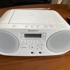 ★取引終了★【美品！】CDラジオ　SONY ZS-S40