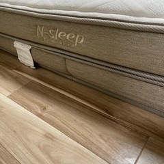 (５月末まで)ダブルベッド　マットレスの画像