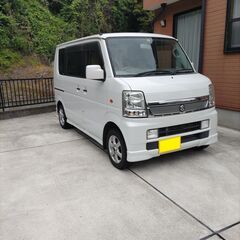 車中泊にエブリーワゴン　ターボ　