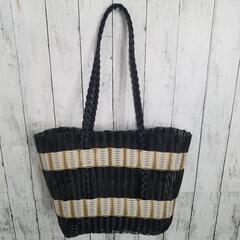 【美品】FALCHI SPORT ポリエチレンバック　ボーダー　の画像