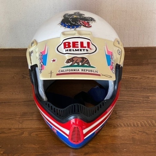 終了Rick Johnson Bell Helmet リック　ジョンソン　ヘルメット