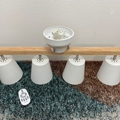 VENTOTA シーリングライト 4灯 調光 LED リモコン付き 照明器具の画像