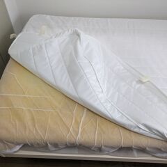 無印良品　脚付きマットレス　ボンネルコイル　シングル　交渉中の画像