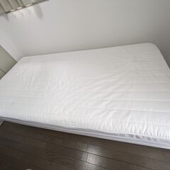 無印良品　脚付きマットレス　ボンネルコイル　シングル　交渉中