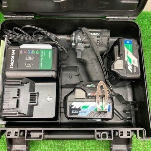 中古品△HiKOKI(ハイコーキ) 36Vインパクトドライバ WH36DC(2XPS) △A△ITQMLWJ81QQW