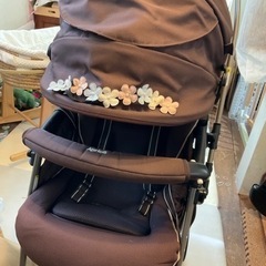 美品ベビーカーの画像